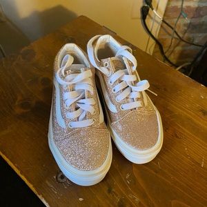 Kids Sparkle Vans